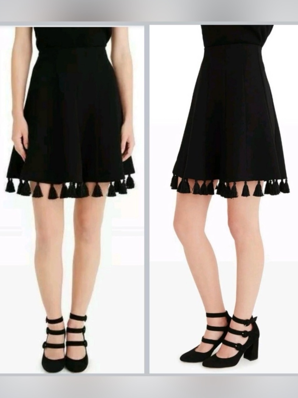 Club Monaco A Line Tassel Skirt